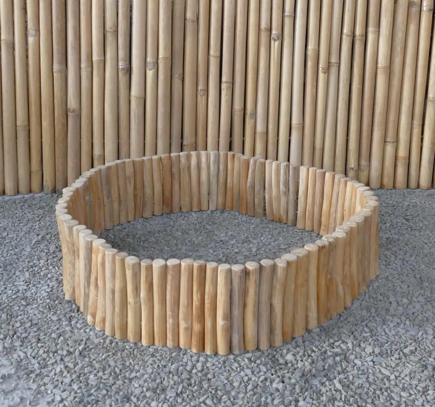 Artikelbild 8 des Artikels “Bordürenrolle aus Teakholzzweigen 250 x 20 cm aus SVLK-Teakholzzweig “
